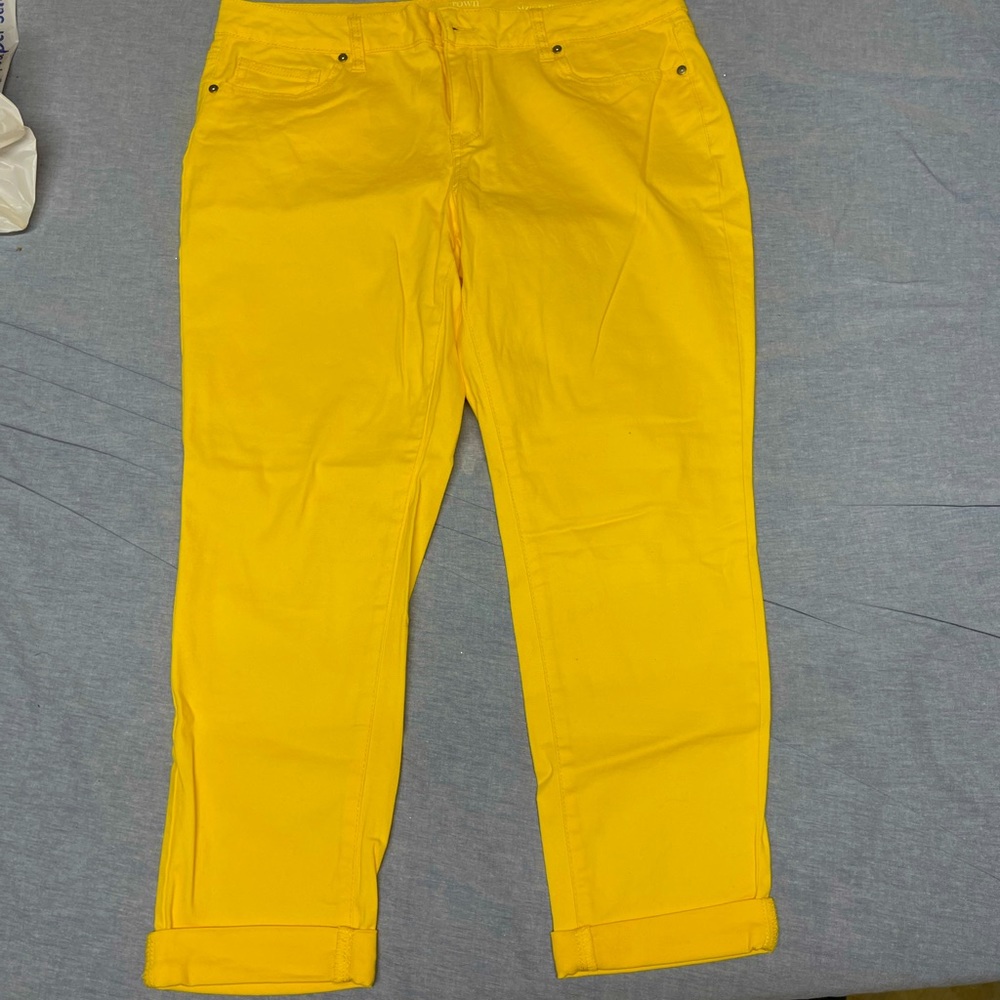 Crown & Ivy crop Jean